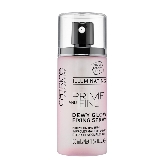 Фиксирующий спрей для макияжа Prime And Fine Dewy Glow Fixing Spray - 1