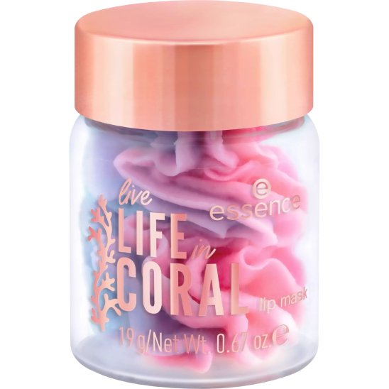 Маска для губ Live Life in Coral lip mask - 1