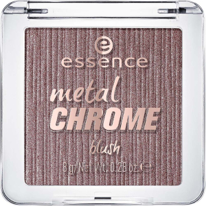 essence - Румяна - metal chrome blush, розовый хром, т.20