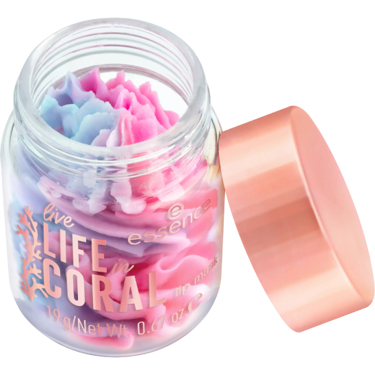 Маска для губ Live Life in Coral lip mask - 2