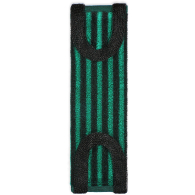 Мочалка массажная с вертикальными полосами, цвет в ассортименте