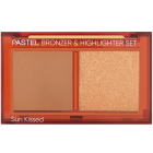 Бронзер и хайлайтер Bronzer & Highlighter Set Sun Kissed, 02 Tan Bronze & Heat Glow