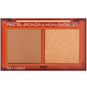 PASTEL Cosmetics - Бронзер и хайлайтер Bronzer & Highlighter Set Sun Kissed, 02 Tan Bronze & Heat Glow