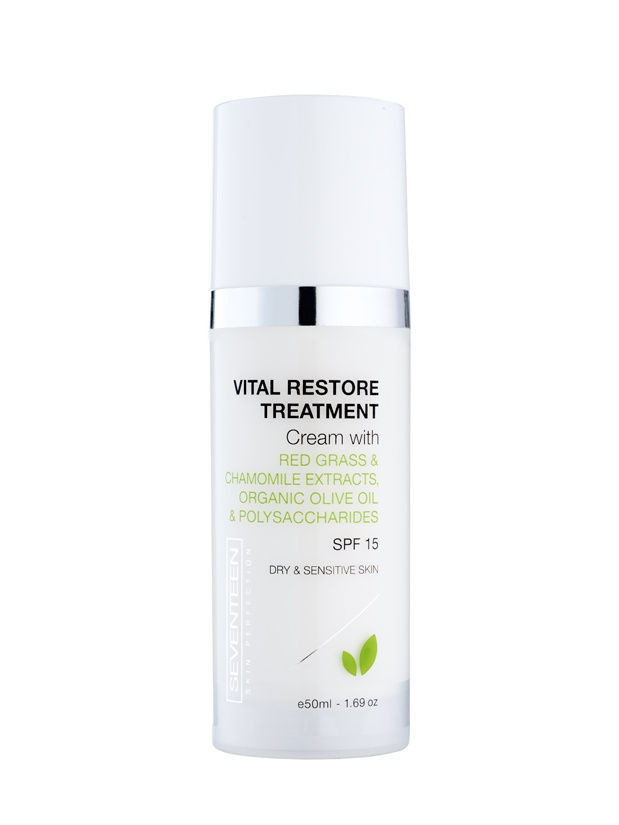 Восстанавливающий крем для сухой/чувствительной кожи Vital Restore Treatment Cream SPF15