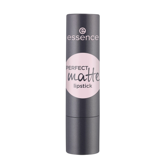 Матовая губная помада Perfect Matte Lipstick, 01 персиково-розовый - 2