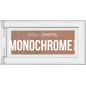 PASTEL Cosmetics - Палетка теней для век Monochrome Duo Eyes, 22 Mocha Latte
