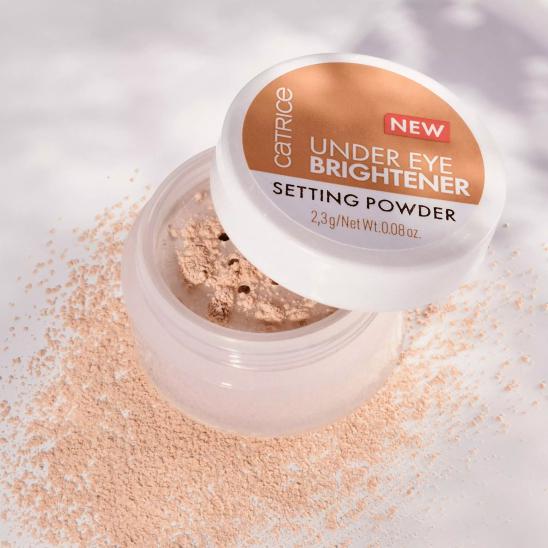 Пудра рассыпчатая для области вокруг глаз Under Eye Brightener Setting Powder, 020 Warm Nude - 4