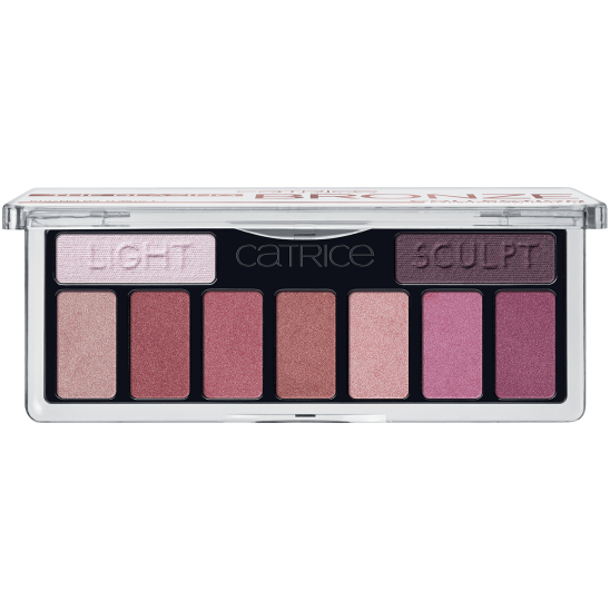 Тени для век - 9 в 1 - The Blazing Bronze Collection Eyeshadow Palette 010 бронзовые - 2