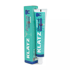 KLATZ - Зубная паста для девушек Вечерний вермут без фтора75 мл