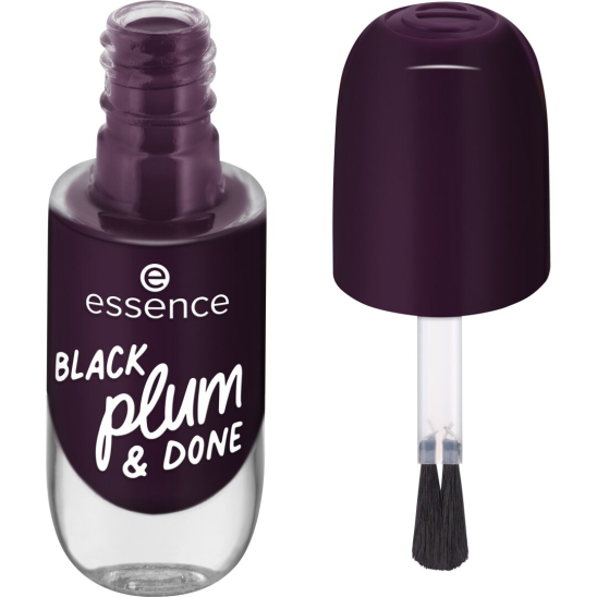 Лак для ногтей Gel Nail Colour, 84 Black plum & Done - 2