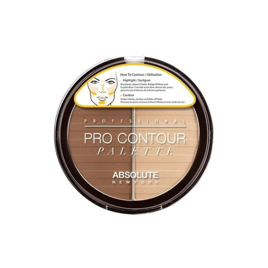 Контурирующая пудра и хайлайтер 2 в 1 Pro Contour Palette - Light Palette - 1