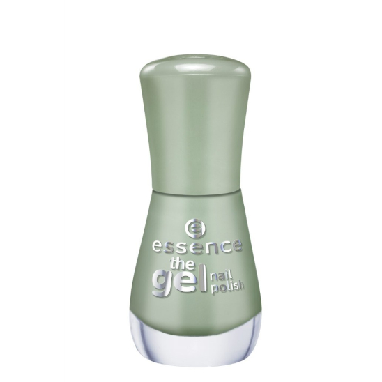 Лак для ногтей - the-gel - серо-зеленый - т.83 - 1