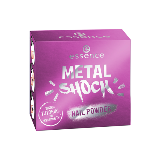 Эффектная пудра для ногтей Metal Shock Nail Powder - т.03 - 2
