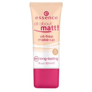 essence - Основа тональная all about matt! oil-free make-up - тон 05 ванильный