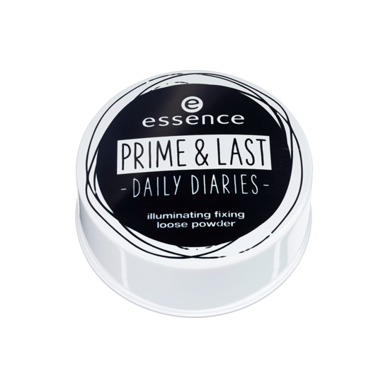 Prime & last daily diaries - рассыпчатая фиксирующая пудра-люминайзер - illuminating fixing loose powder - 01 glow for it! - 1