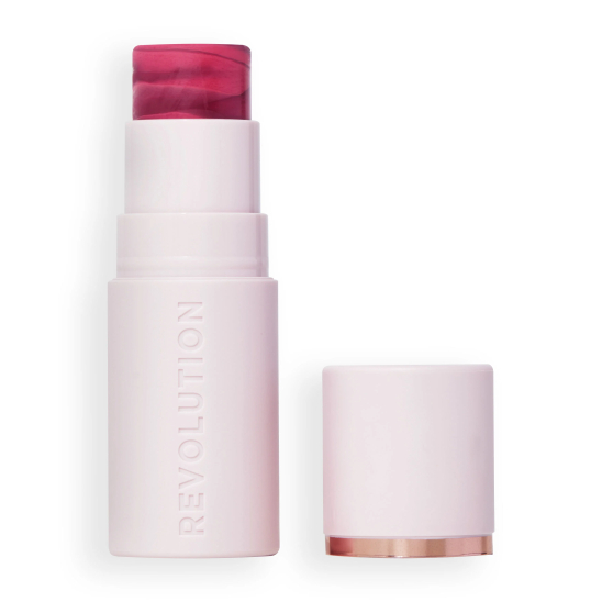 Румяна для лица в стике Skin Silk Marble Blush Stick, Berry Flush - 1
