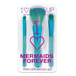 Makeup Revolution - Набор кистей для макияжа - Mermaid Forever Brush Kit