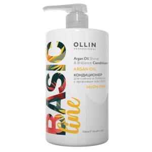 Ollin Professional - Кондиционер для сияния и блеска с аргановым маслом750 мл