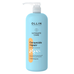 Ollin Professional - Восстанавливающий шампунь для волос с церамидами1000 мл