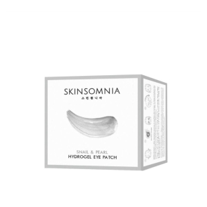 SKINSOMNIA - Патчи гидрогелевые для глаз с экстрактом улитки и жемчуга snail and pearl eye patch 60 шт