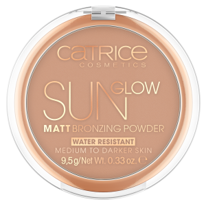 CATRICE - Пудра компактная Sun Glow Matt Bronzing Powder с эффектом загара матирующая, 035 Universal Bronze9,5 г