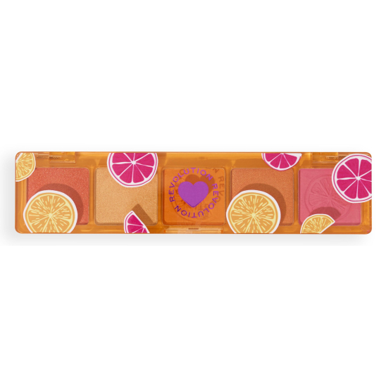 Тени для век Zesty Zing Mini Match Palette - 3