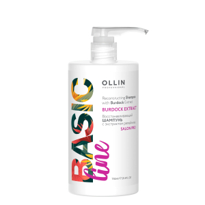 Ollin Professional - Восстанавливающий шампунь с экстрактом репейника750 мл