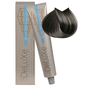 3Deluxe Professional - 7.11 Крем-краска для волос Насыщенный блондин пепельный100 мл
