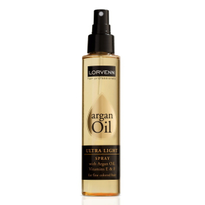 LORVENN - Ультра-легкое масло-спрей для тонких и тусклых волос Argan Oil Ultra Light125 мл