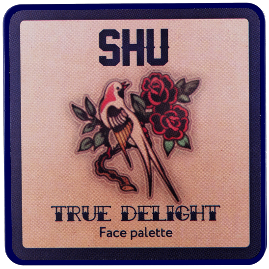 Палетка для лица True Delight, 332 румяна и хайлайтер - 4