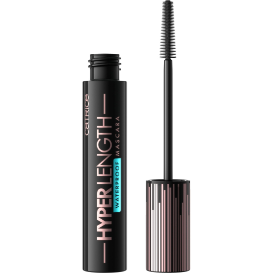 Тушь для ресниц с эффектом удлинения водостойкая Hyper Length WР, 010 Electric Black - 2