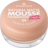 Тональная основа мусс Natural Matte Mousse Foundation, 01