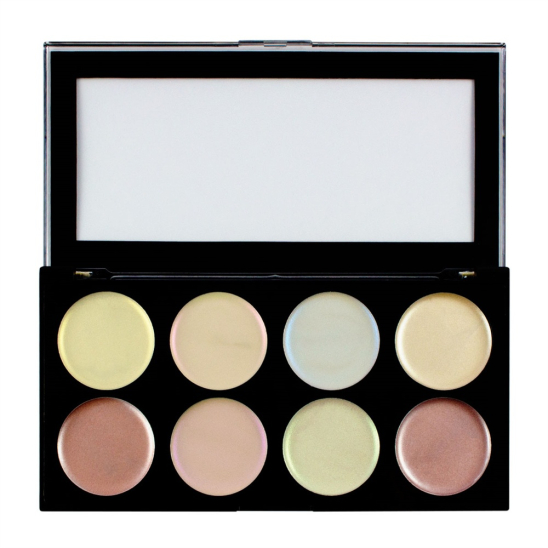 Палетка кремовых хайлайтеров для стробинга Ultra Strobe Balm Palette - 1
