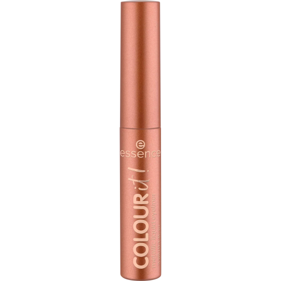 Подводка для глаз с эффектом металлик Colour it! metallic liquid liner, 01 Burnished Bronze - 2
