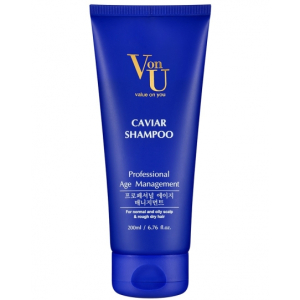 Von U - Шампунь для волос с икрой Caviar Shampoo - 200 мл