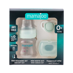 Mamajoo - Подарочный набор Mini Gift Set бутылочка 150 мл зеленый