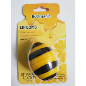 EcOrganic - Бальзам для губ Лимон 7 г