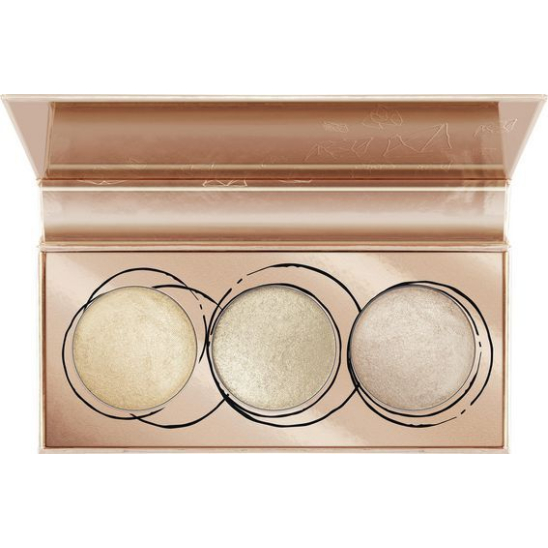 glow my mind! - Палетка запеченных хайлайтеров baked highlighter palette - т.01 - 1