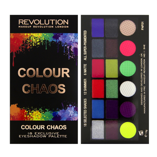 Палетка теней - Salvation Palette - Colour Chaos - 1