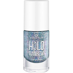 essence - Лак для ногтей - holo rainbow nail polish,зеленый голографик, т.02