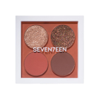 Палетка из 4 теней для век Vibrant Eyes Quad Palette, 06 Теплый закат