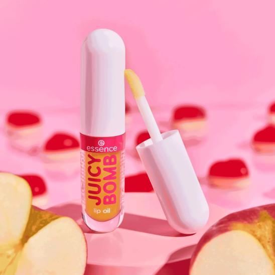 Масло для губ Juicy Bomb Party lip oil, 04 Adorable Apple - 3