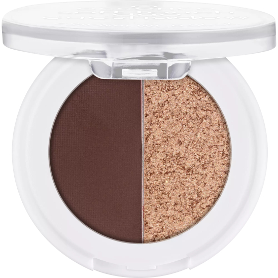 Тени для век двойные Soft Touch Duo Eyeshadow, 04 Mocha Muse - 2