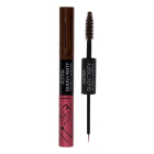 Тушь для ресниц + подводка для глаз Duoversity Eyeliner + Mascara, 06 Коричневый/красный