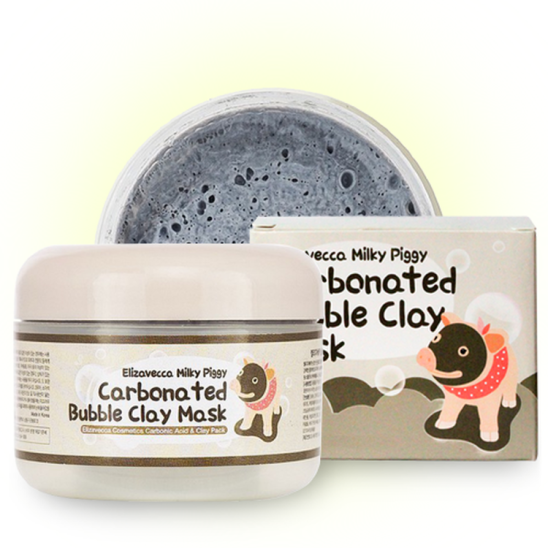 Пузырьковая маска для лица с глиной Milky Piggy Сarbonated Bubble Clay Mask, 100 г - 1