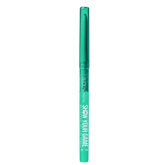 Контур для глаз гелевый Show Your Game Waterproof Gel Eye Pencil, 411 мятный - 2