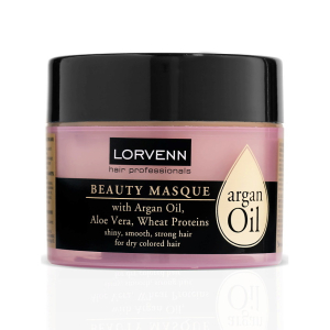 LORVENN - Маска для интенсивного ухода за волосами Argan Oil Beauty Masque200 мл
