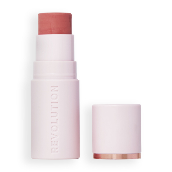 Румяна для лица в стике Skin Silk Marble Blush Stick, Peachy Pink - 1