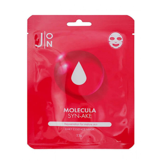 Тканевая маска для лица на основе пептида змеиного яда Molecula Syn-Ake Daily Essence Mask - 1