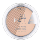 Пудра компактная All Matt Plus Shine Control Powder, 030 Warm Beige темно-бежевый